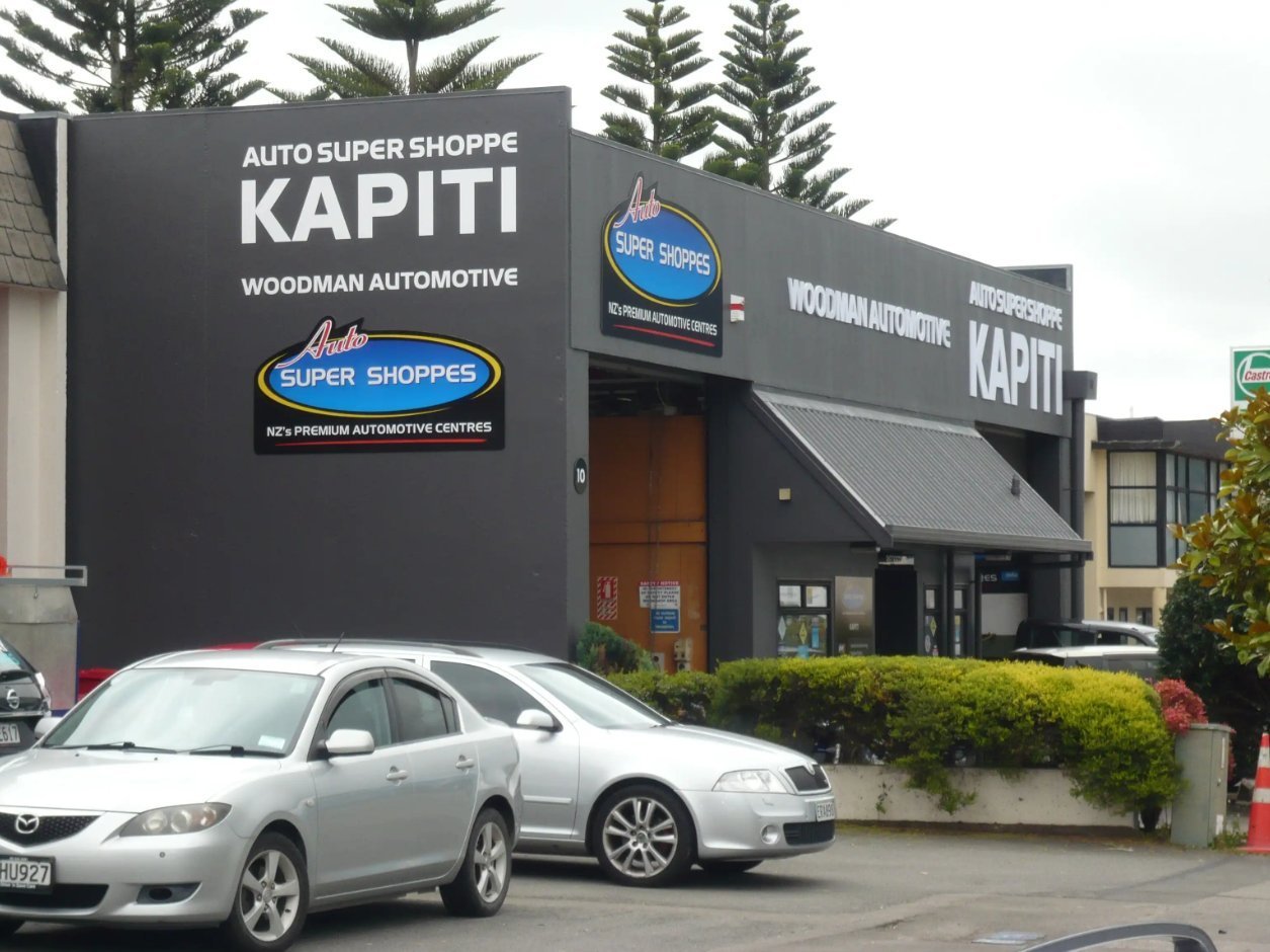 Auto Super Shoppe Kapiti workshop on Omahi Street, Waikanae